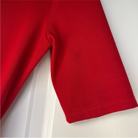 ZARA Chic Red Midi Dress - Picture 7 of 8